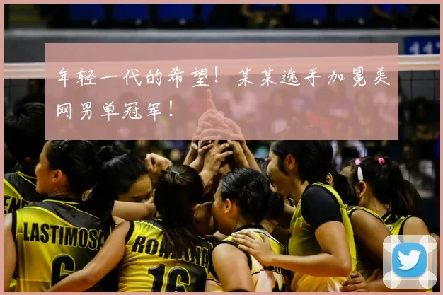 年轻一代的希望！某某选手加冕美网男单冠军！