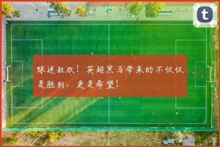 球迷狂欢！英超黑马带来的不仅仅是胜利，更是希望！